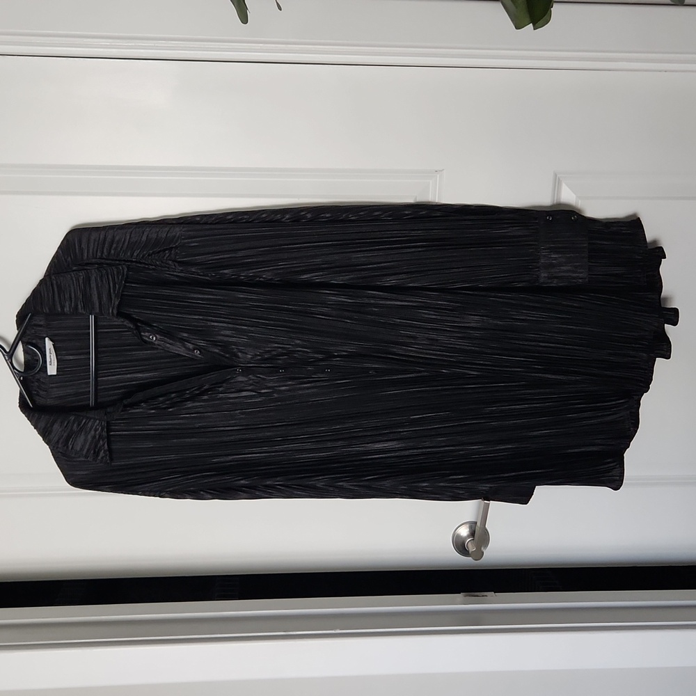 Showpo long-sleeved crinkle dress